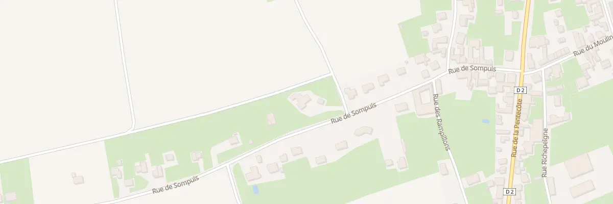Plan du 24 Rue de Sompuis à Blacy