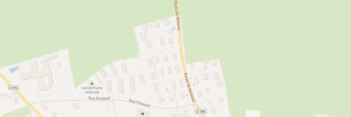 Plan du 1 Rue Lamartine à Pouilly-en-Auxois