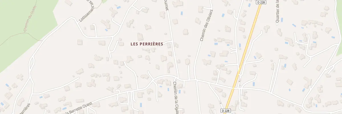 Plan du 7 Che du Vallon de Cournet à Castillon-du-Gard