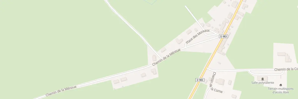 Plan du 4 Che de la Ménoue à Joncy