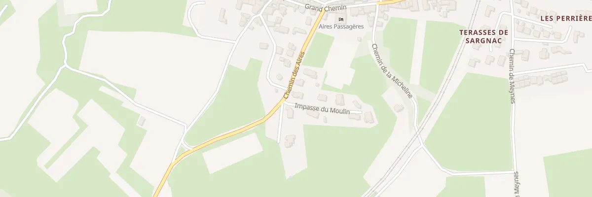 Plan du 1 Imp du Moulin à Sernhac
