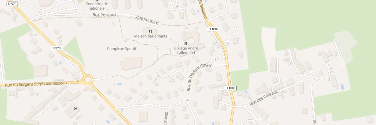 Plan du 11 Rue Docteur Gagey à Pouilly-en-Auxois