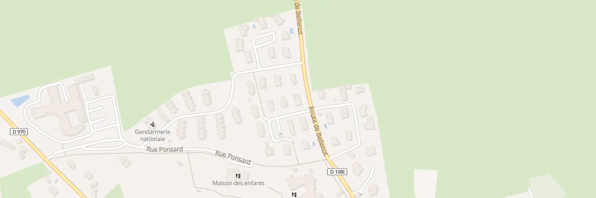 Plan du 2 Rue Colette à Pouilly-en-Auxois