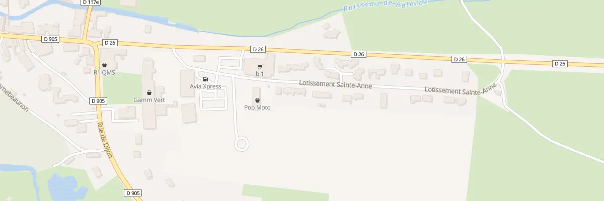 Plan du 18 Lotissement Saint Anne à Vitteaux