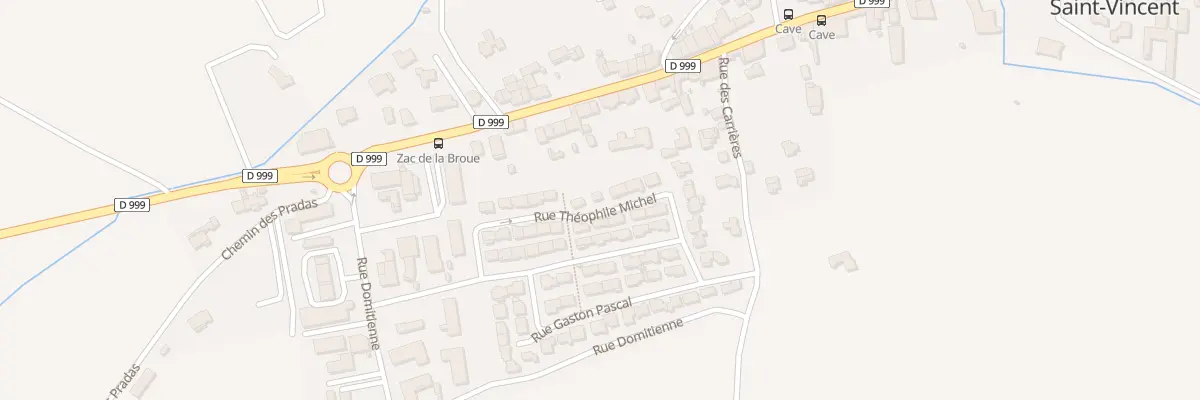 Plan du 8 Rue Theophile Michel à Jonquières-Saint-Vincent