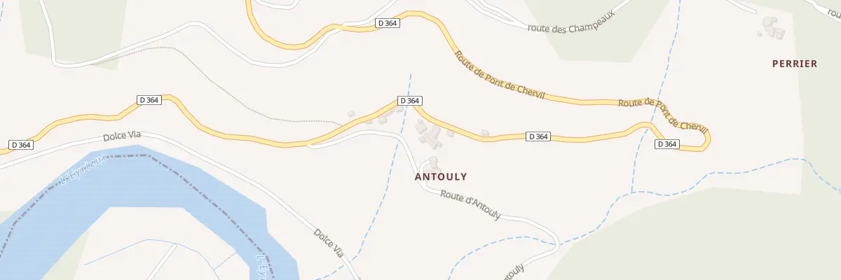 Plan du 5056 Antouly à Chalencon