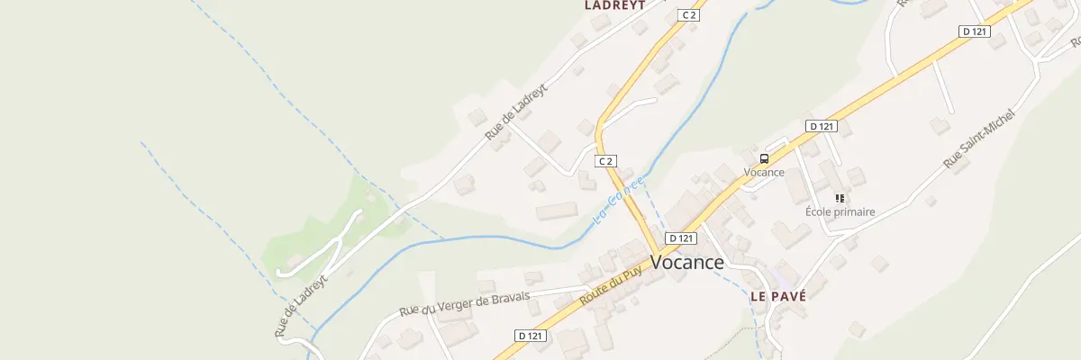 Plan du 41 Che du Moulin à Vocance