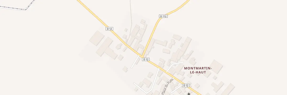 Plan du 7 Gr Grande Rue à Montmartin-le-Haut