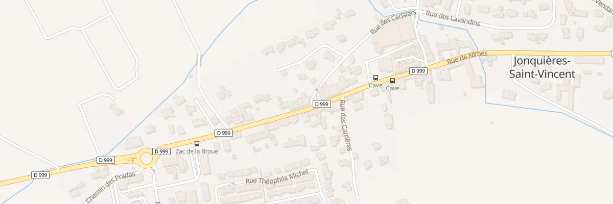 Plan du 34 Rue de Nimes à Jonquières-Saint-Vincent