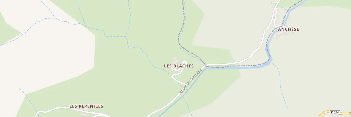 Plan du 5003 Le Vernet à Saint-Étienne-de-Serre