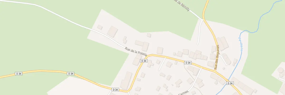 Plan du 1 Rue de la Papeterie à Clavy-Warby