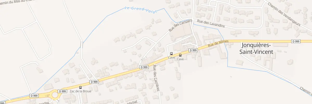 Plan du 10 Rue des Cerisiers à Jonquières-Saint-Vincent