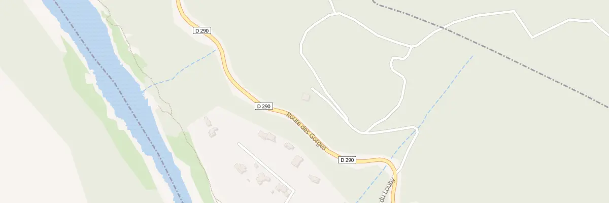 Plan du 2630 Rte des Gorges à Saint-Martin-d’Ardèche