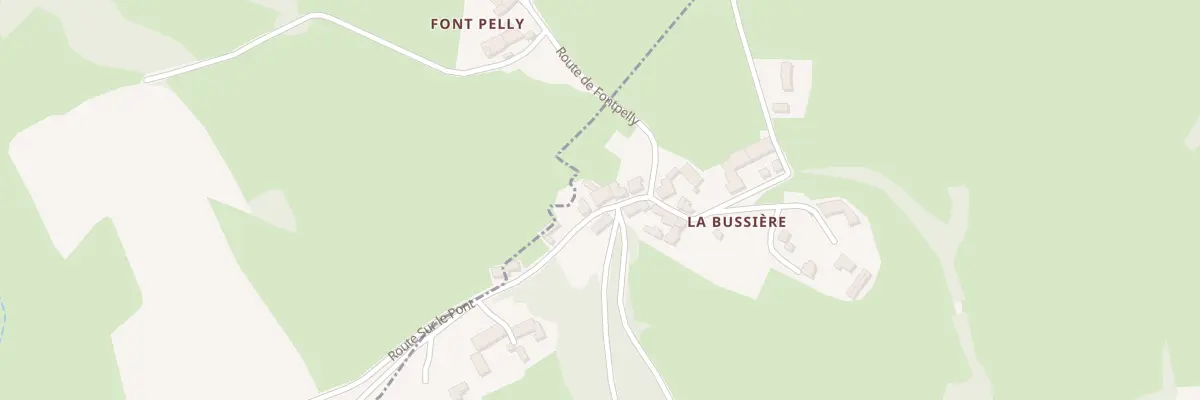 Plan du 5057 A la Bussiere à Saint-Léger-sous-la-Bussière