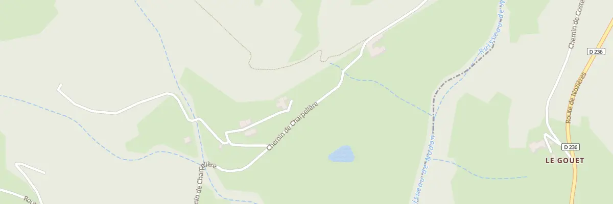Plan du 925 Che de Charpelière à Désaignes