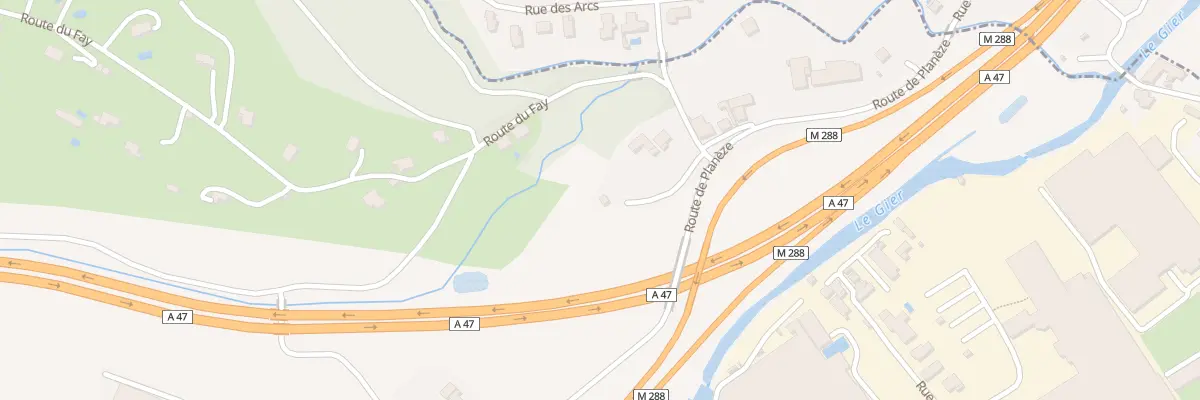 Plan du 213 Rte de Planèze à L’Horme