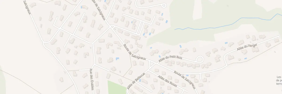Plan du 40 Rte de Salcigneux à La Grand-Croix