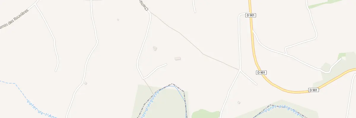 Plan du 307 Che Escagniel à Aiguèze