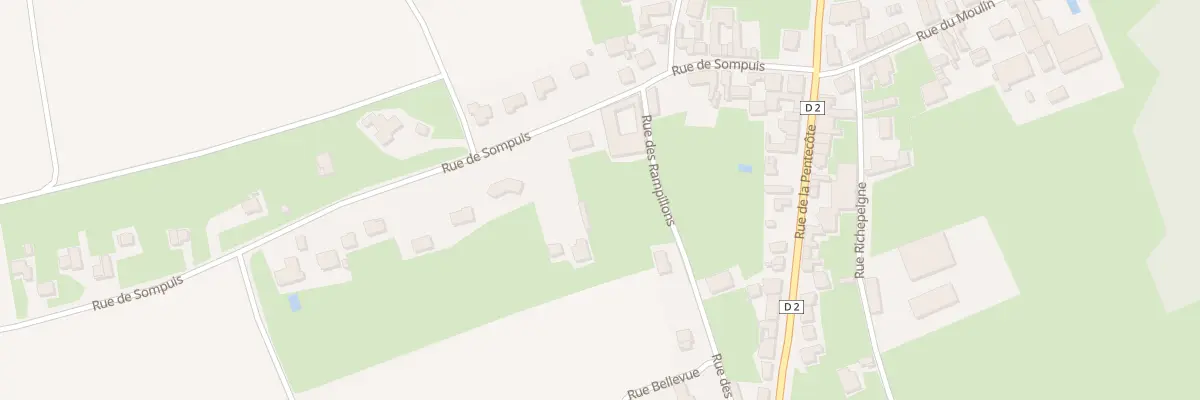 Plan du 11 Rue de Sompuis à Blacy