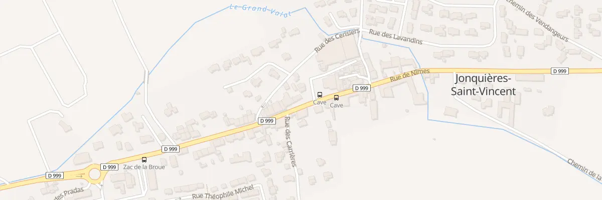 Plan du 22A Rue de Nimes à Jonquières-Saint-Vincent