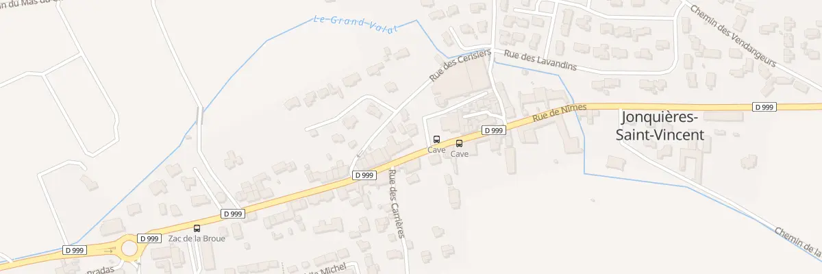 Plan du 22 Rue de Nimes à Jonquières-Saint-Vincent