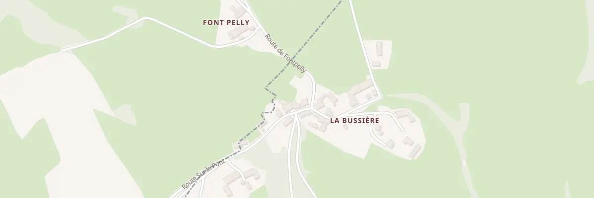 Plan du 5049 A la Bussiere à Saint-Léger-sous-la-Bussière