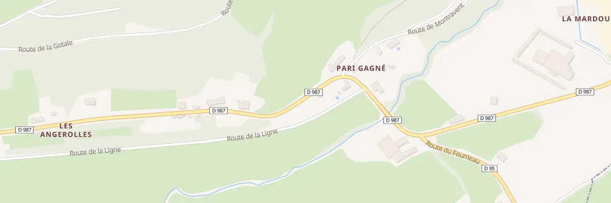 Plan du 5071 Pari Gagne à Trambly