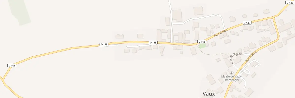 Plan du 1 Rue Dembrune à Vaux-Champagne