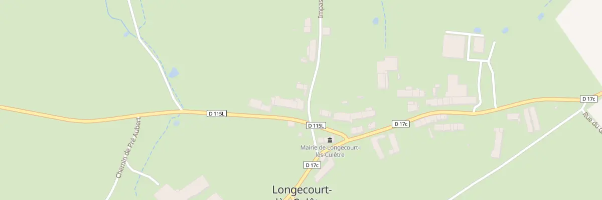 Plan du 1 Imp des Chaumes à Longecourt-lès-Culêtre