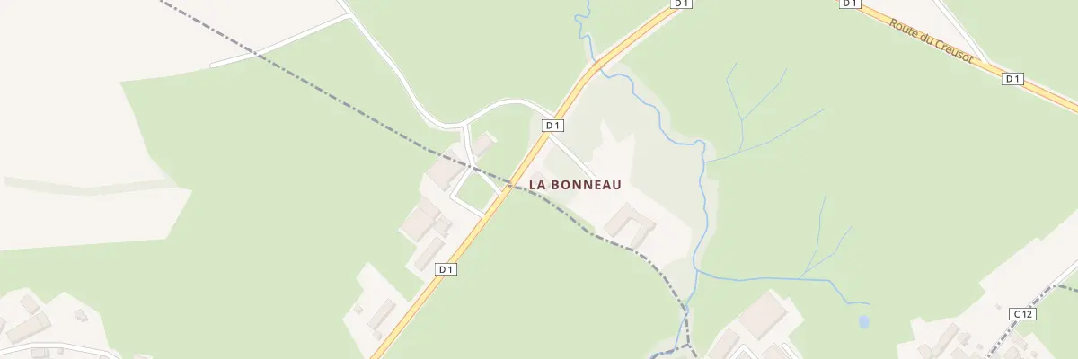 Plan du 5604 La Bonneau à Couches