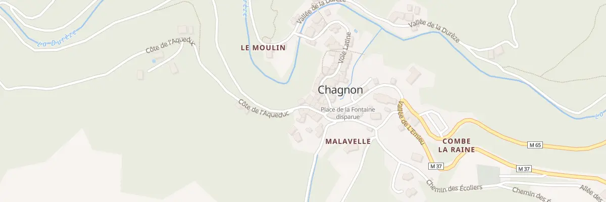 Plan du 192 Rue de la Fontaine Disparue à Chagnon