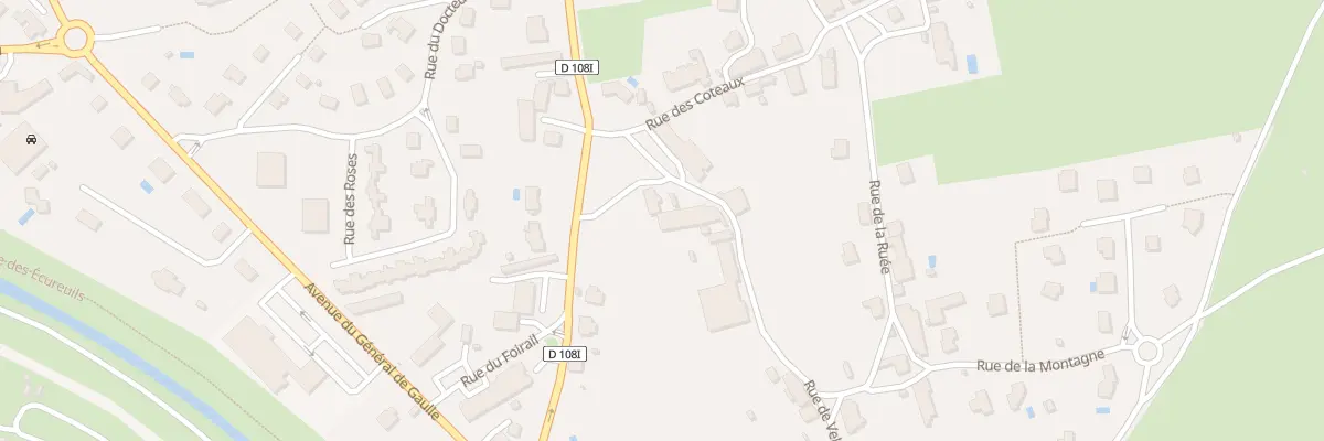 Plan du 2 Pl Eugene Mugnot à Pouilly-en-Auxois