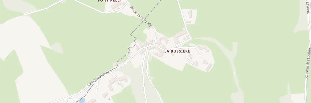 Plan du 5048 A la Bussiere à Saint-Léger-sous-la-Bussière