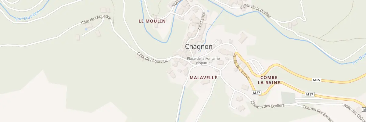 Plan du 171 Rue de la Fontaine Disparue à Chagnon