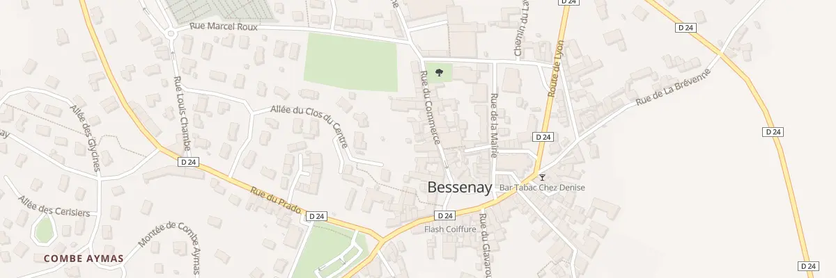 Plan du 15 Rue du Commerce à Bessenay