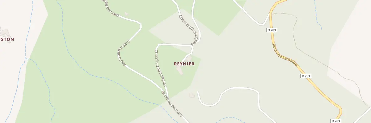 Plan du 240 Che d’Austorgues à Saint-Basile
