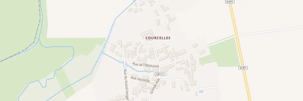 Plan du 4A Vc Grande Rue à Montliot-et-Courcelles