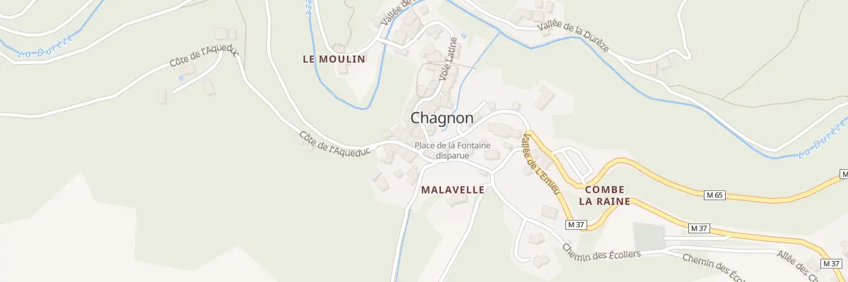 Plan du 152 Rue de la Fontaine Disparue à Chagnon