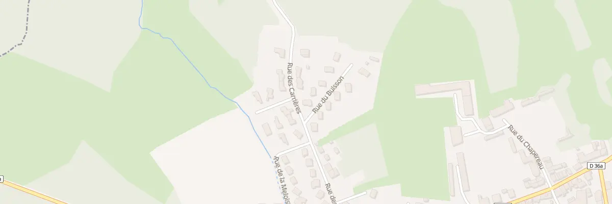 Plan du 1 Rue du Buisson à Lacanche
