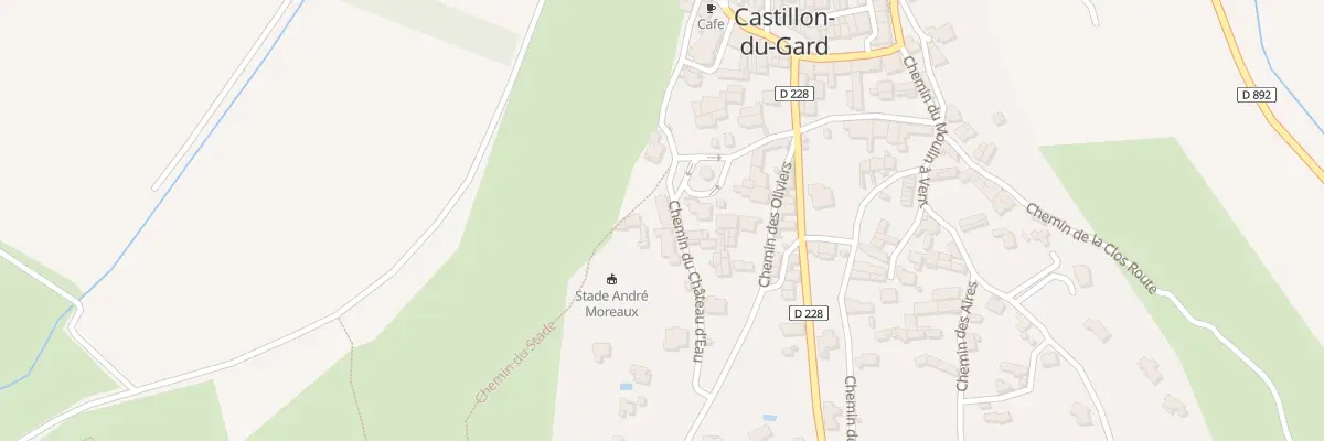 Plan du 5744 Le Ranquet à Castillon-du-Gard