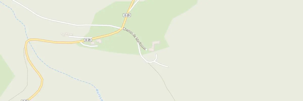 Plan du 5207 Marlioux à Thélis-la-Combe