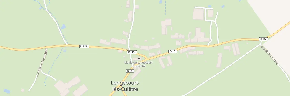 Plan du 4 Pl de la Mairie à Longecourt-lès-Culêtre