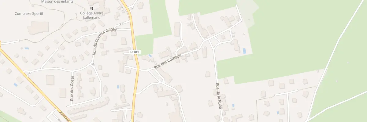 Plan du 4 Rue des Coteaux à Pouilly-en-Auxois