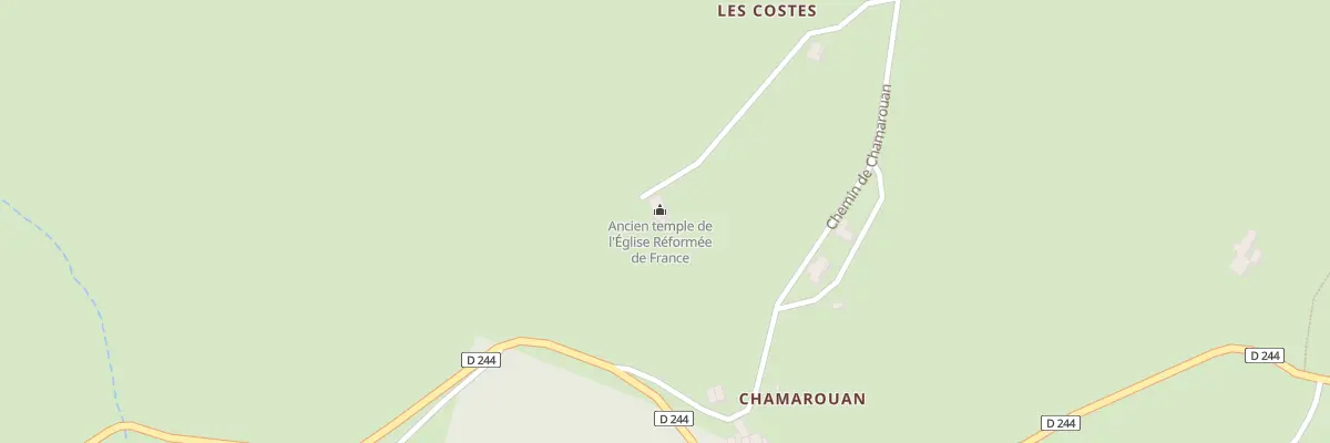 Plan du 5183 Chamarouan à Pranles