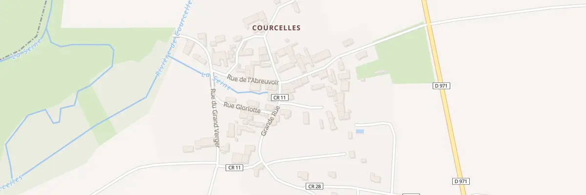 Plan du 1 Imp des Muids (courcelles) à Montliot-et-Courcelles