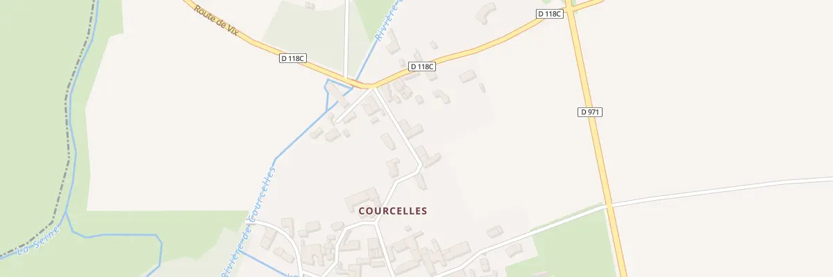 Plan du 8A Rue du Moulin à Montliot-et-Courcelles
