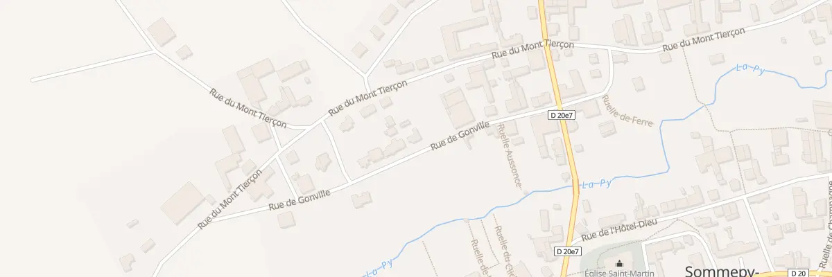 Plan du 12 Rue de Gonville à Sommepy-Tahure