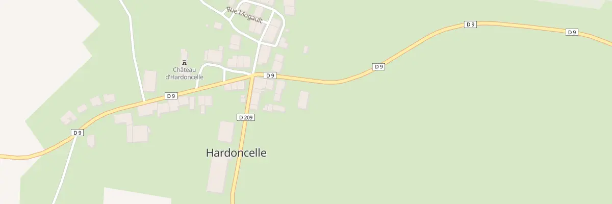 Plan du 5157 Hardoncelle à Remilly-les-Pothées