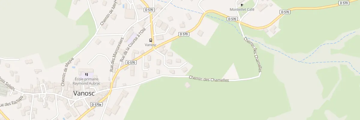 Plan du 5331 Videau à Vanosc