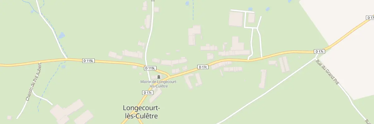 Plan du 1 Rue de Cussy le Chatel à Longecourt-lès-Culêtre